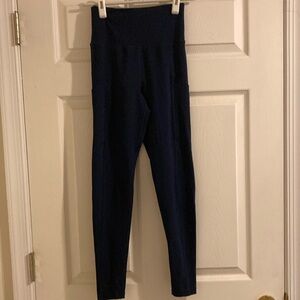 Aerie Navy THE EVERYTHING POCKET LEGGING Size S